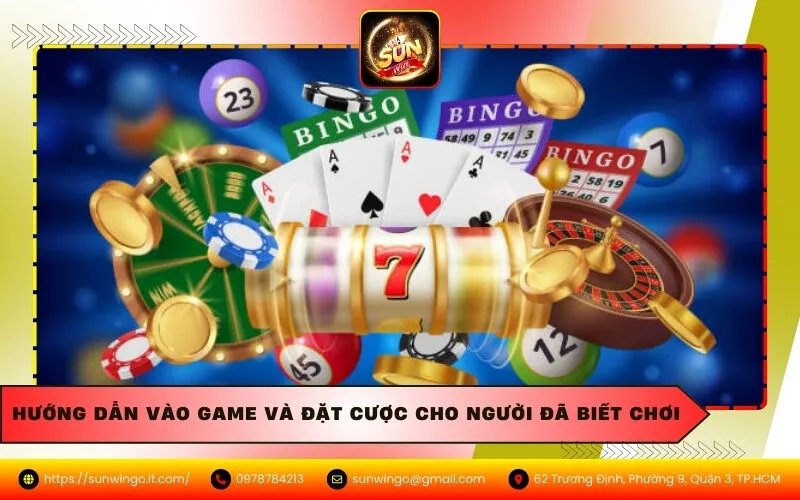 Hướng dẫn vào game và đặt cược cho người đã biết chơi